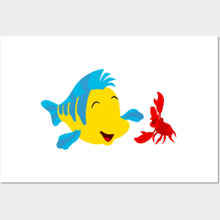 Flounder & Sebastian Posters and Art